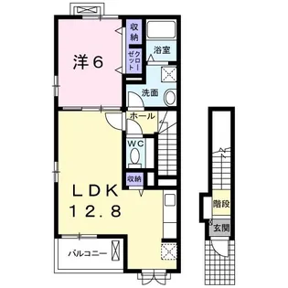 ディアコート【2階】の間取り