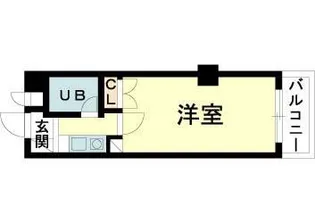 本山ヤングパレス【3階】の間取り