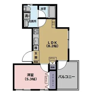 Lino35【3階】の間取り