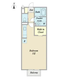 ヴィラ ジラソーレ【2階】の間取り