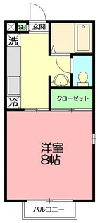 GRACECOURT海老名【2階】の間取り