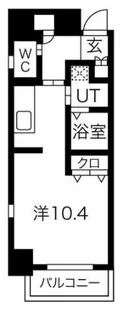 ベルルージュ中村公園【2階】の間取り