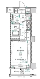 REILIS NISHIDAI AZ【3階】の間取り