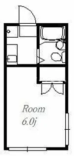 津田沼ハイツ【2階】の間取り