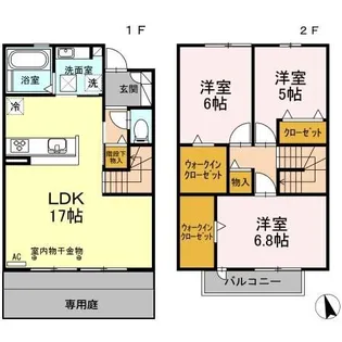 凛-rin-の間取り