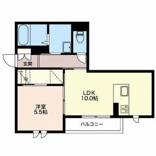 Qualista【1階】の間取り