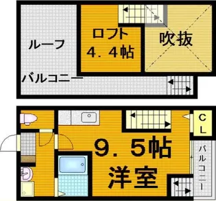 Maisonetic SELECTII【2階】の間取り