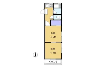 ふじみ荘【2階】の間取り