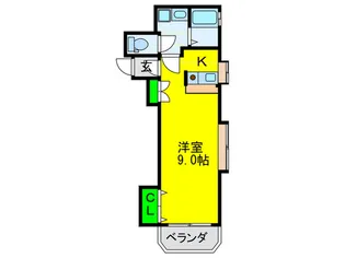 アクティハイム京橋【1階】の間取り