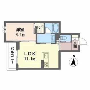 オルトペディアA【2階】の間取り