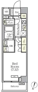 ARKMARK世田谷砧-アークマーク世田谷砧-【6階】の間取り