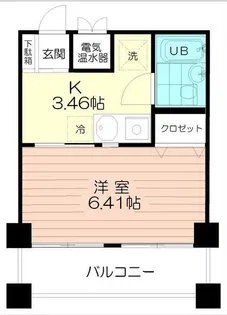 ART赤羽【4階】の間取り