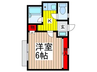 デュエット南浦和【2階】の間取り