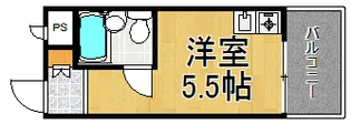 モンセリーチェ甲東園【3階】の間取り