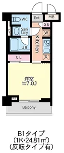 サンナッププラザ【3階】の間取り