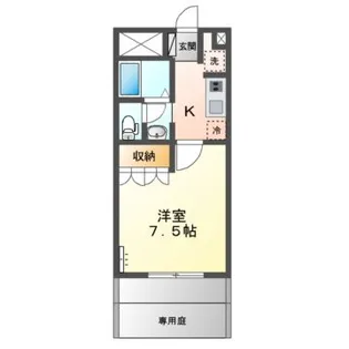 Primrose【1階】の間取り