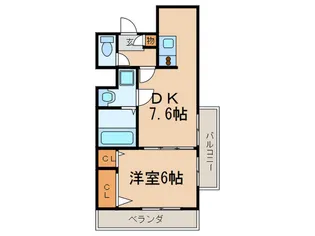 さくらHills YAGOTO【2階】の間取り