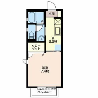Casa Felice【1階】の間取り