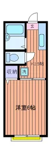メゾンゴールド【2階】の間取り