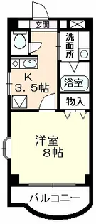 T.R.トリビュート【4階】の間取り