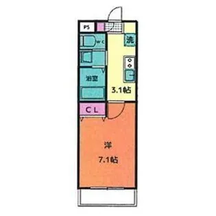 A・City一宮三条【4階】の間取り