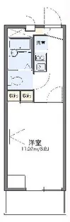 レオパレスプチベルク四番館【2階】の間取り
