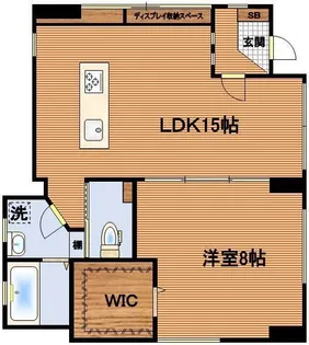 アクイユ文京【2階】の間取り