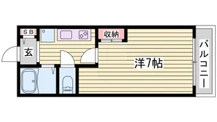 villa coco【2階】の間取り