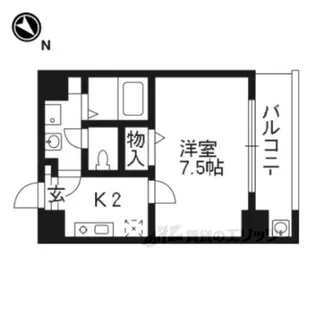 ROYAL京都駅前【6階】の間取り