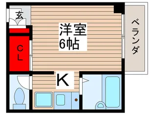 ペリエ新松戸【2階】の間取り