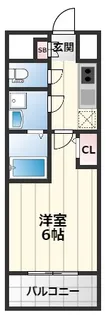 エスリード新大阪グランゲートサウス【5階】の間取り