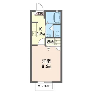 ディアス・コスモ大泉 参番館【2階】の間取り