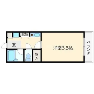88中之島ウィング【5階】の間取り