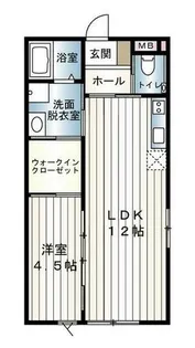 BOX-M WEST【2階】の間取り