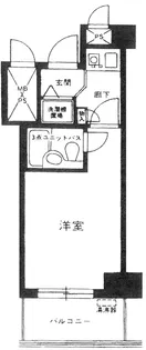 ライオンズマンション新宿5丁目【5階】の間取り