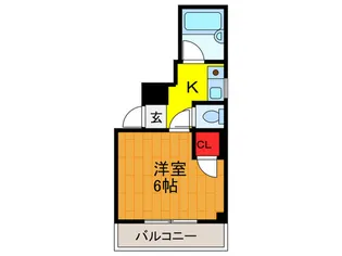 ブル-フィ-ルド【3階】の間取り