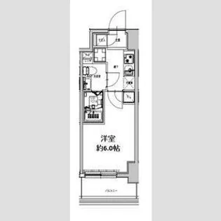 S-RESIDENCE市川【9階】の間取り