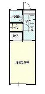 さくらハイツ【2階】の間取り