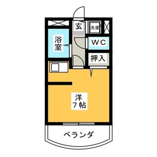 アーバンフィット【5階】の間取り
