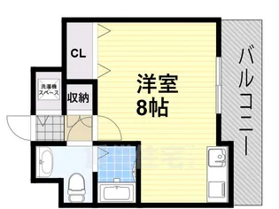 ライフデザイン新金岡B棟【9階】の間取り