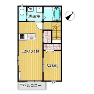 セレナイト【2階】の間取り