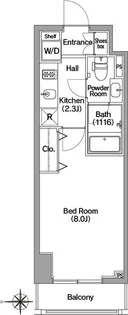 コンフォリア馬込【4階】の間取り