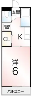 ランド・15レトア【1階】の間取り