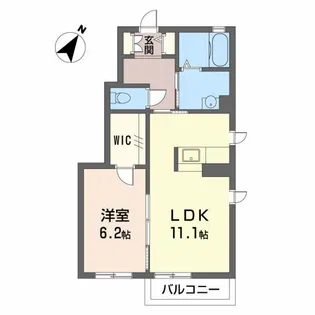 ForeCastle III【1階】の間取り