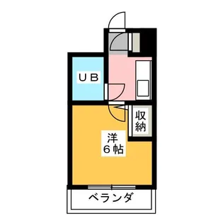 シャトレー舞浜【2階】の間取り