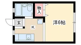 ムーンハイム渋谷【1階】の間取り