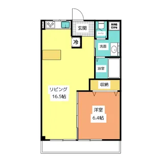 メゾン・ガテマラ【2階】の間取り