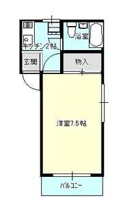 メゾンK【2階】の間取り