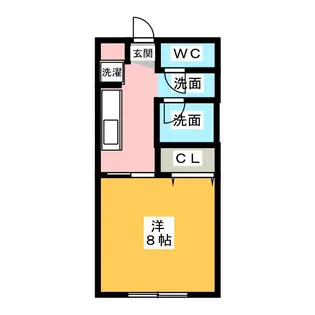 ピアパークA【2階】の間取り