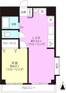 エムアルカディア【2階】の間取り